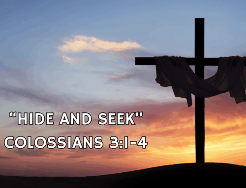 Sunday Service: October 19, 2025 Minister: Rev. Greg McEwen Message Title: Hide and Seek Scripture References: Colossians 3:1-4